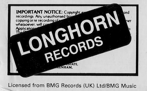Montana Slim record 33rpm LP Longhorn HAT-3085 jacket detail
