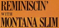 Montana Slim record 33rpm LP (England) Reminiscin' with Montana Slim