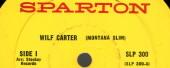 Wilf Carter record 33rpm LP Sparton SLP-300 monophonic